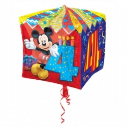 Balon foliowy Myszka Mickey 4 urodziny